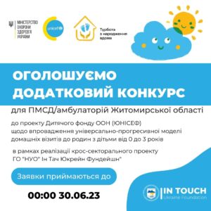 ОГОЛОШУЄМО ДОДАТКОВИЙ КОНКУРС
